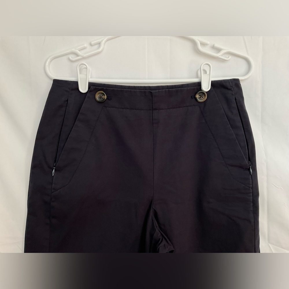 Ann Taylor Navy Blue Wide Leg Pants - Picture 3 of 9